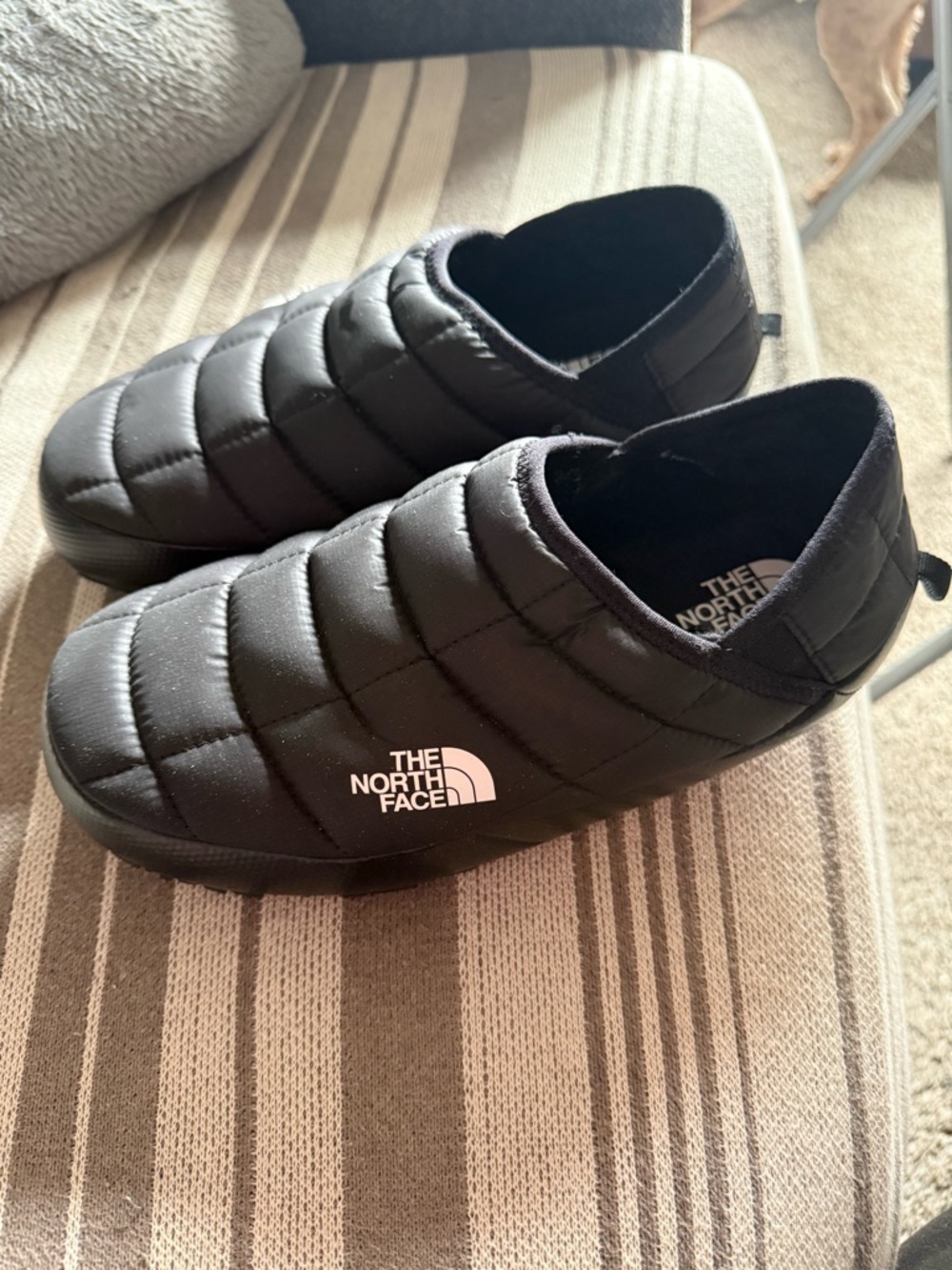 The North Face Quilted Slip-On Mule - Black